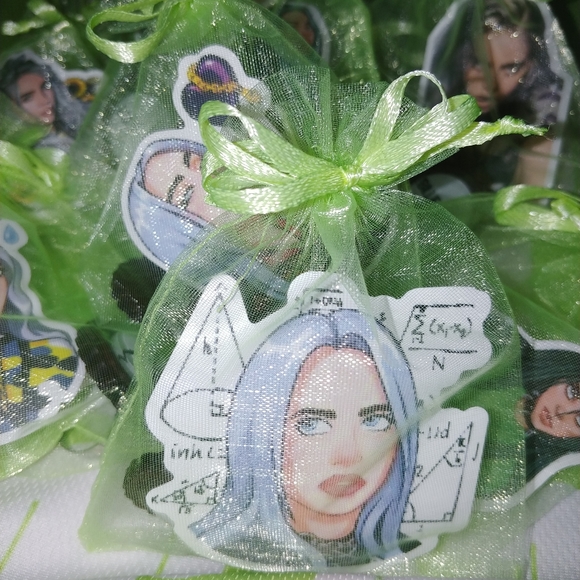 Handmade Billie Eilish Bad Guy Adjustable Pop Art Statement Ring - Picture 6 of 6